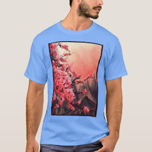 Ästhetisch Japanisch Blossom Vintage Kirsche Blume T-Shirt