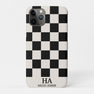 Ästhetisch überprüfte Retro-Mit Monogramm Initiale Case-Mate iPhone Hülle