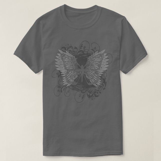 Ästhetisch Y2k Fairy Wings Butterfly Alt GrungeT-S T-Shirt (Design vorne)