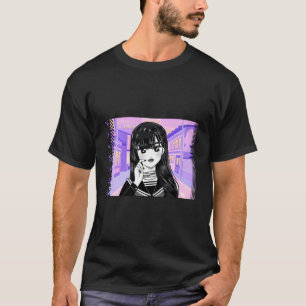 Ästhetische Anime Girl Japanisch Otaku Japan Anime T-Shirt