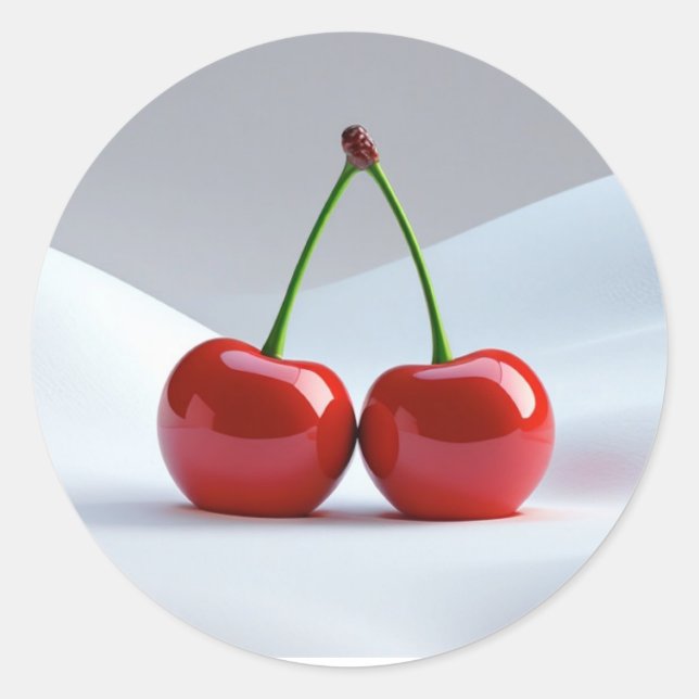 Ästhetische Aufkleber, die zu Ihrem Gesicht passen Runder Aufkleber (Vorderseite)