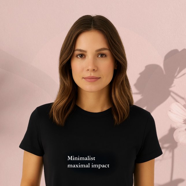 Ästhetische Ausstattung: Minimalistische maximale  T-Shirt (Von Creator hochgeladen)