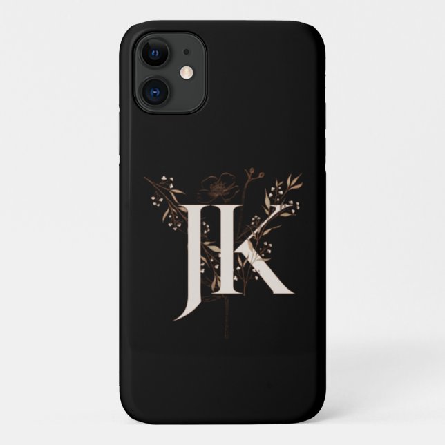 Ästhetische Blume JK Art Case-Mate iPhone Hülle (Rückseite)