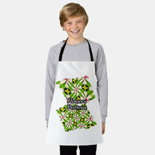 Ästhetische Blume Muster Schürze