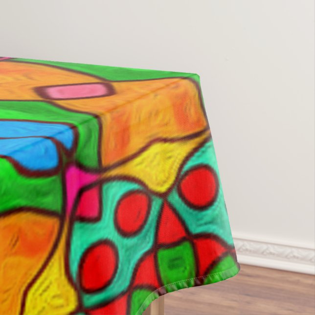 Ästhetische Blume Muster Tischdecke (Beispiel)