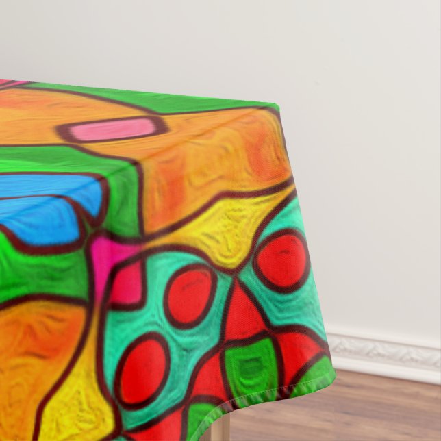 Ästhetische Blume Muster Tischdecke (Beispiel)