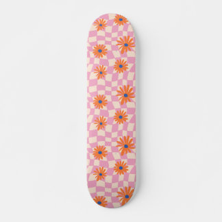 Ästhetische Blumen Skateboard Design 