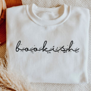 Ästhetische Blumenliebhaber Bücher Buchliebhaber Sweatshirt