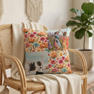 Ästhetische Botanische Florale Beste-Freundin Benu Kissen