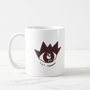 Ästhetische Brown Eye Kaffeepause Tasse