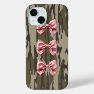 Ästhetische Camouflage Bottomland Baby Pink Ribbon Case-Mate iPhone Hülle
