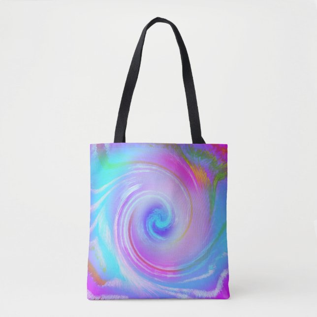 🌸 Ästhetische Canvas-Tasche | Farbige Mode  (Vorderseite)