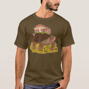 Ästhetische Codescore Pilz-Turtle & Schnecke T-Shirt