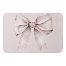 Ästhetische Coquette Rosa Bug Personalisiert Name Badematte