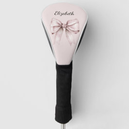 Ästhetische Coquette Rosa Bug Personalisiert Name Golf Headcover