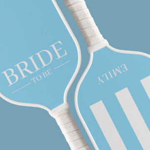 Ästhetische Country Club Bridge zu Blue Stripes Pickleball Schläger