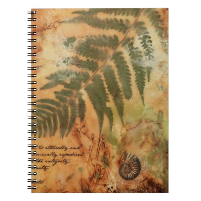 Ästhetische Entwurfs-Zeitschrift Notizblock (Vorderseite)