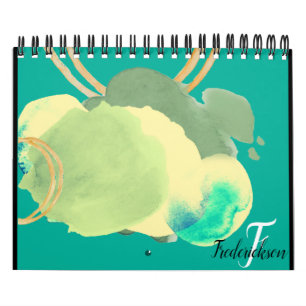 Ästhetische Farbpalette 2021 Kalender