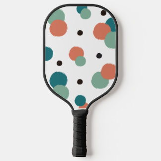 Ästhetische Farbpunkte Pickleball Schläger