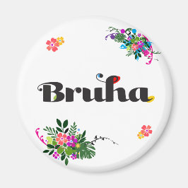 Ästhetische Filipino Bruha (Tagalog Slang) Runde Magnet