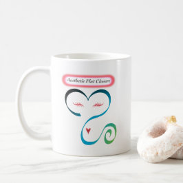 Ästhetische flache Schließung Bilaterale Mastektom Kaffeetasse