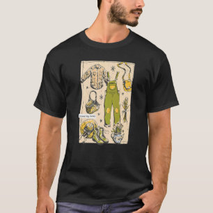 Ästhetische Goblincore Natur Garten Pflanze Beauti T-Shirt