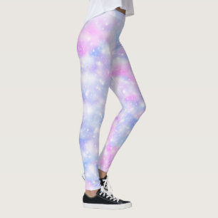 Ästhetische Gradient Pastel Wolken Sparkeln Leggings