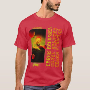 Ästhetische griechische Statue Eclipses Outrun Thr T-Shirt