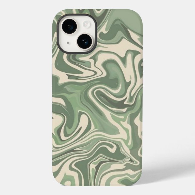 Ästhetische Handyhülle für den Partner Case-Mate iPhone Hülle (Rückseite)