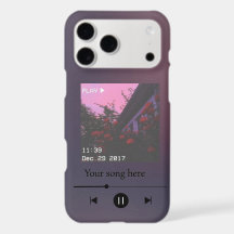 Ästhetische Hülle für Musikplayer, iPhone 17 Pro 