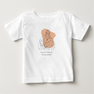 ästhetische Kunst minimalistisches Liniendesign Ga Baby T-shirt