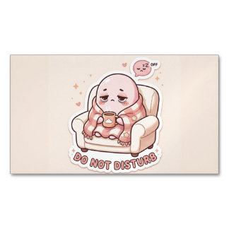 Ästhetische Kunstaufkleber – Stylischer Laptop & P Magnetische Visitenkarte