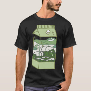 Ästhetische Milchbox-Kunstwerke Süße Kawaii Otaku  T-Shirt