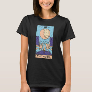 Ästhetische Mondkarte T-Shirt