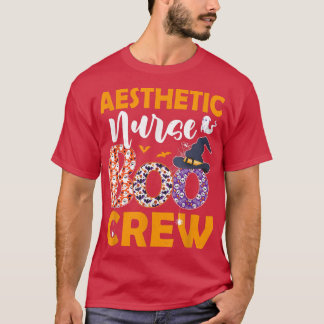 Ästhetische Nurse Boo Crew Spooky Boo Ghost Hallow T-Shirt