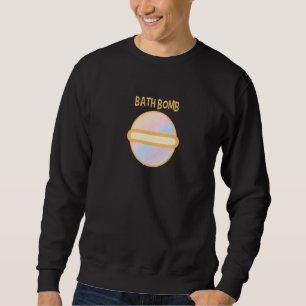 Ästhetische Schaumbadewanne Entspannung  Badbombe Sweatshirt