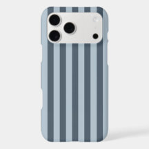 Ästhetische Schieferblaue Streifen Minimalistische