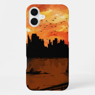 Ästhetische Sonnenuntergangs-iPhone 16 Pro Hülle iPhone 16 Plus Hülle
