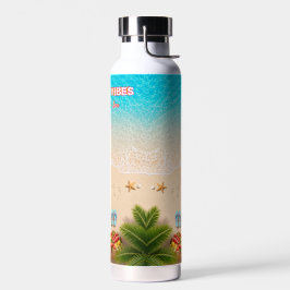 Ästhetische Strand-Sommer-Wasserflasche Trinkflasche