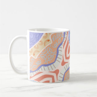 Ästhetische Tasse mit Minimal & Serene Pastel Form