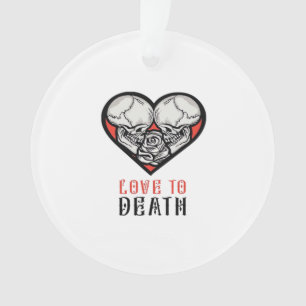 Ästhetische Valentinstage Bis Dass Der Tod Uns Sch Ornament