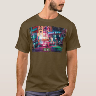 Ästhetische Vaporwave Japan 80er 90s Meme Tokyo T-Shirt