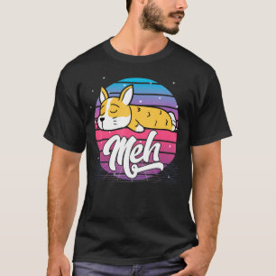 Ästhetische Vaporwave Japanisch Otaku Meme Meh Cor T-Shirt