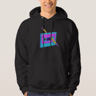 Ästhetische Vaporwave Kleidung Synthwave Retrowave Hoodie