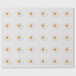 Ästhetische Wasserfarbe Spiegelei Minimalistische  Geschenkpapier