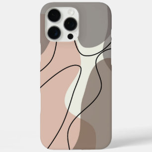 Ästhetische Wavy Abstrakt Art Neutral Phone Case