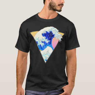 Ästhetischer Anime Great Wave Anime T-Shirt