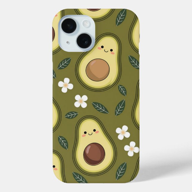 Ästhetischer Avocado-Fall Case-Mate iPhone Hülle (Rückseite)