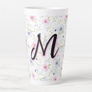 Ästhetischer Cottagecore-Wildblumen-Blumen-Elegant Milchtasse