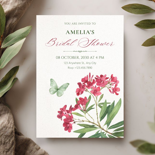 Ästhetischer floraler Brautdusche Einladung (Von Creator hochgeladen)